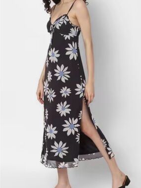 ae midi slip dress AE x Aerie DBL Take Midi Slip Dress